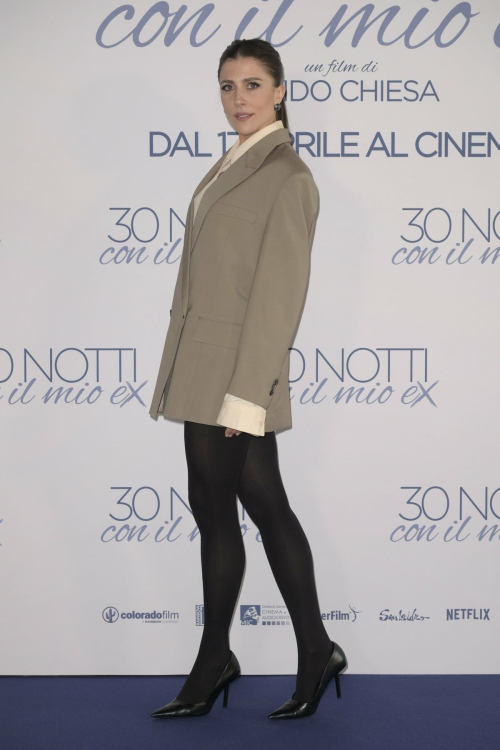Francesca Valtorta at 30 Nights With My Ex Photocall, April 2025 6