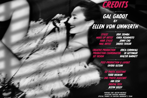 Gal Gadot in Von Magazine, May 2025 2