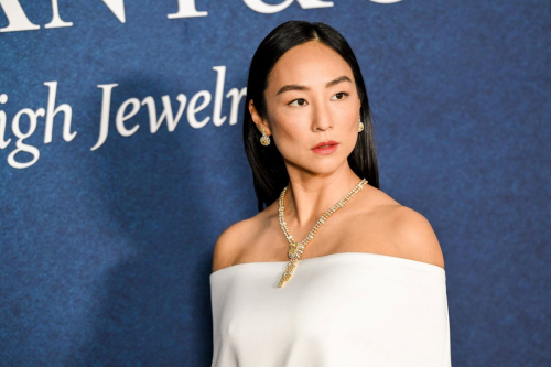 Greta Lee at Tiffany & Co. Blue Book Launch in New York City, April 2025 4