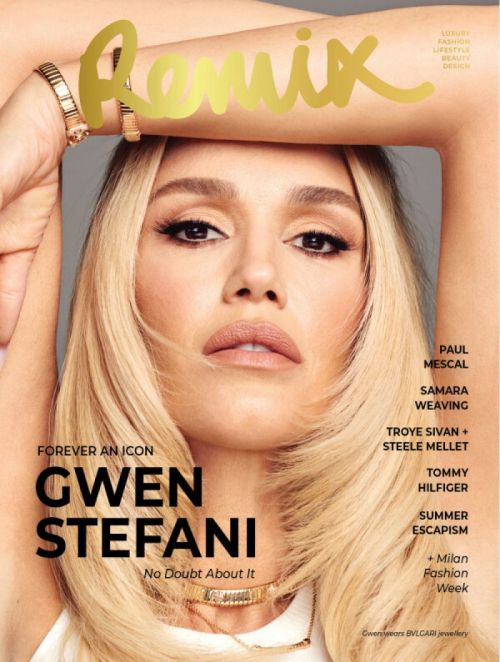 Gwen Stefani for Remix Magazine Feature, January 2025