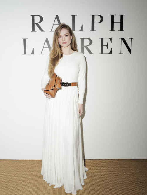 Hannah Dodd at Ralph Lauren Show NYC, April 2025