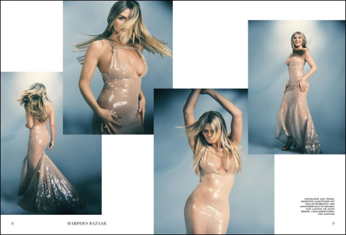Heidi Klum in Harper’s Bazaar Germany, May 2025 1