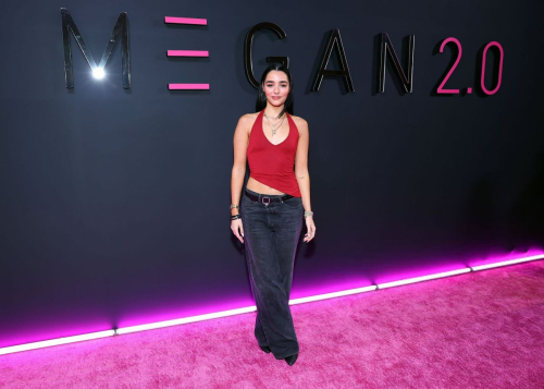 Indiana Massara at M3GAN 2.0 Trailer Party, April 2025 1