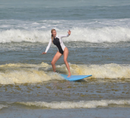 Ivanka Trump Surfing Skills in Costa Rica, April 2025