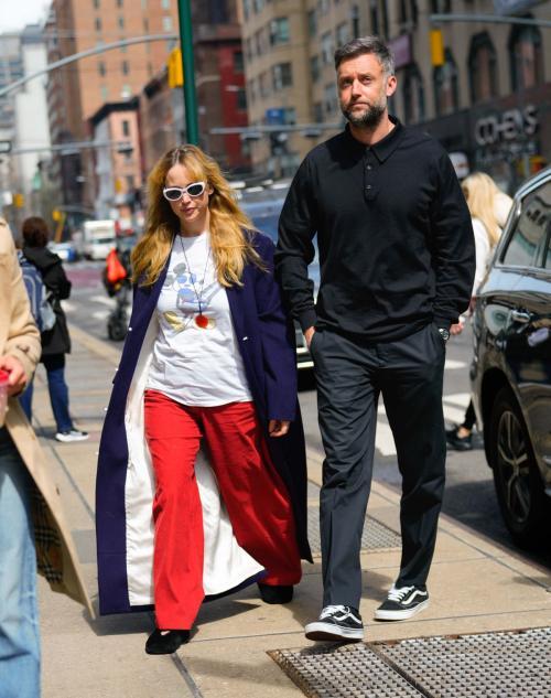 Jennifer Lawrence and Cooke Maroney in New York, March 2025 2