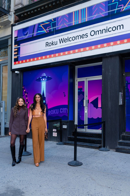Jessica Alba and Lizzy Mathis spotted in Tribeca, April 2025 4