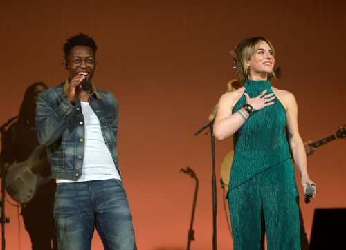 Joanna Jojo Levesque at Breland and Friends Concert Nashville, April 2025 6