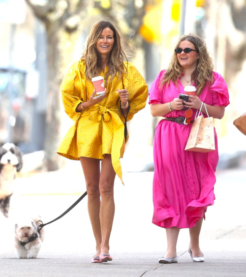 Kelly Bensimon Out with Daughter and Dog in The Hamptons, April 2025 2