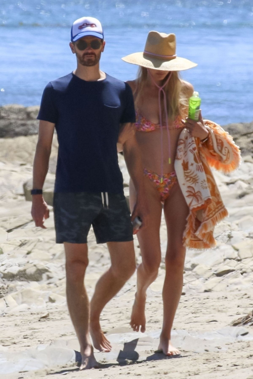Kelly Rohrbach in Bikini at Malibu Beach Shoot, April 2025 6
