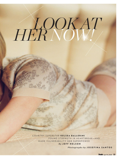 Kelsea Ballerini in People Magazine, April 2025 7