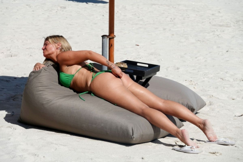 Kerry Katona in Bikini at Beach in Thailand, April 2025 2