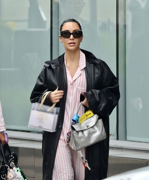 Kim Kardashian Enjoys a Spa Session in Los Angeles, April 2025 6