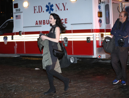 Krysten Ritter on Set of Dexter Resurrection, April 2025 1