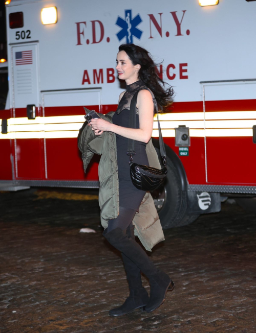 Krysten Ritter on Set of Dexter Resurrection, April 2025 6