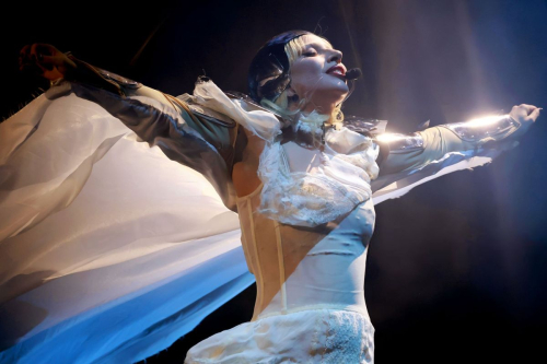 Lady Gaga performs live at Coachella Valley Festival, April 2025 3
