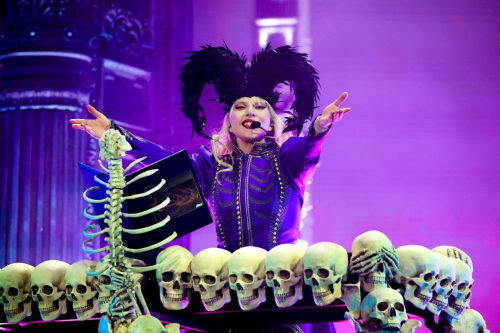 Lady Gaga performs live at Coachella Valley Festival, April 2025 5