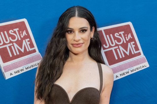 Lea Michele at Just in Time Broadway Show Opening Night in New York, April 2025 3
