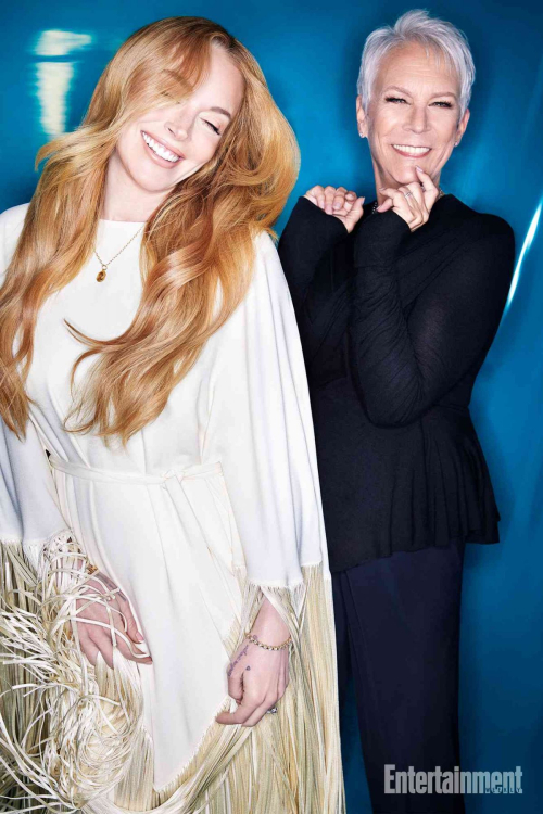 Lindsay Lohan and Jamie Lee Curtis for Entertainment Weekly, April 2025 4