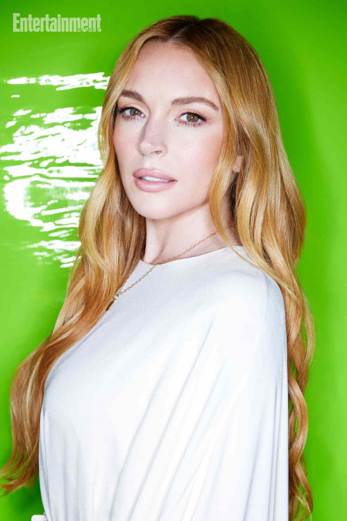 Lindsay Lohan and Jamie Lee Curtis for Entertainment Weekly, April 2025 7
