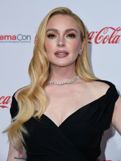 Lindsay Lohan at Cinemacon Awards, April 2025 1