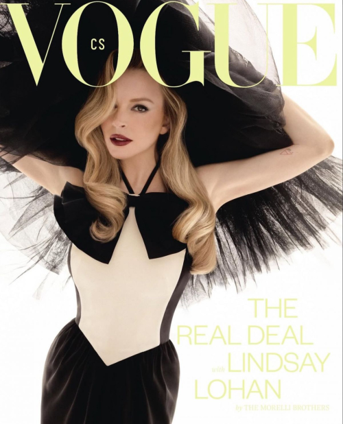 Lindsay Lohan for Vogue Czechoslovakia, May 2025