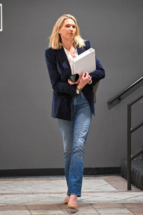 Lindsay Shookus Leaves Sushi Park in Los Angeles, April 2025 4