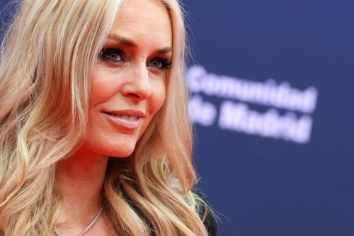 Lindsey Vonn at Laureus World Sports Awards Madrid, April 2025 5