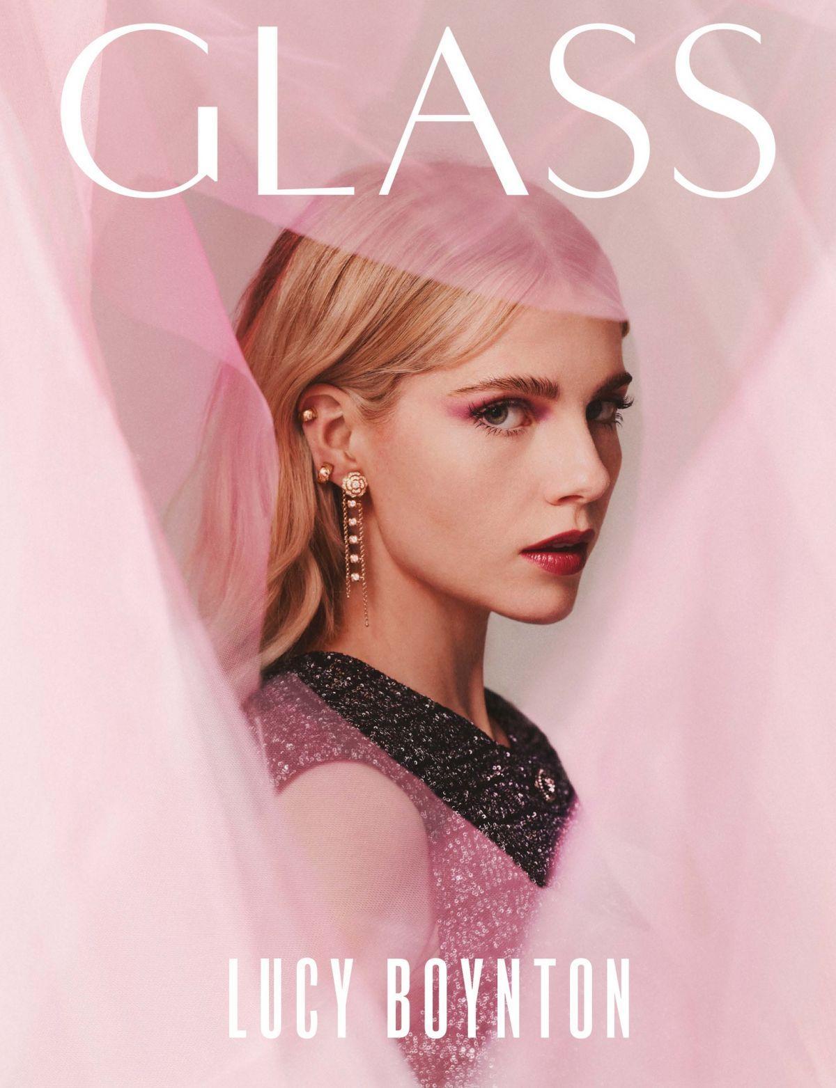 Lucy Boynton in Glass Magazine Interview, Spring 2025