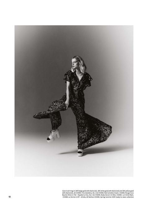 Lucy Boynton in Glass Magazine Interview, Spring 2025 3