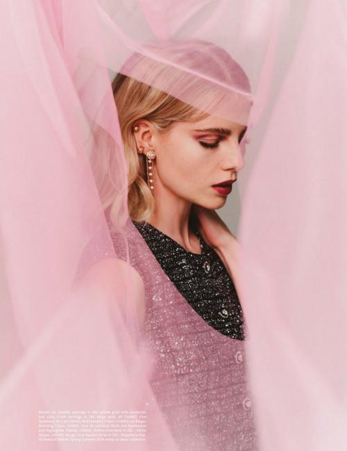 Lucy Boynton in Glass Magazine Interview, Spring 2025 7