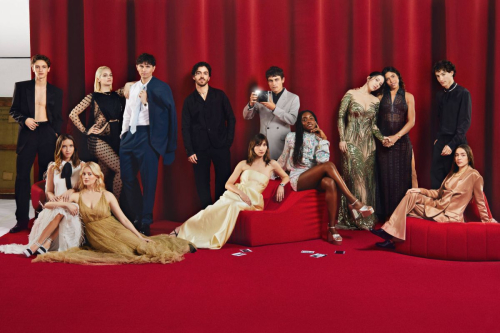Lyna Khoudri for Vanity Fair France Cannes Special, April 2025 1