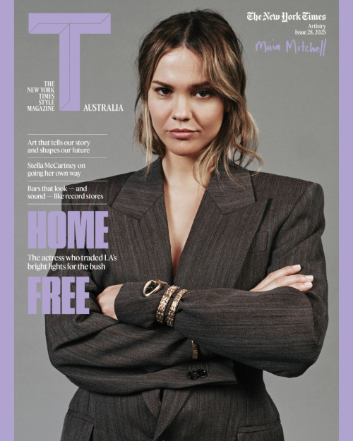 Maia Mitchell for The New York Times Style Magazine, April 2025