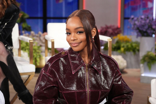 Marsai Martin at Jennifer Hudson Show, April 2025
