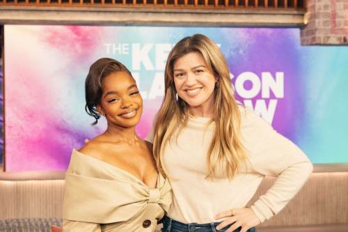 Marsai Martin at Kelly Clarkson Show, April 2025 1