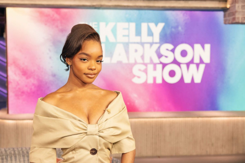 Marsai Martin at Kelly Clarkson Show, April 2025 3