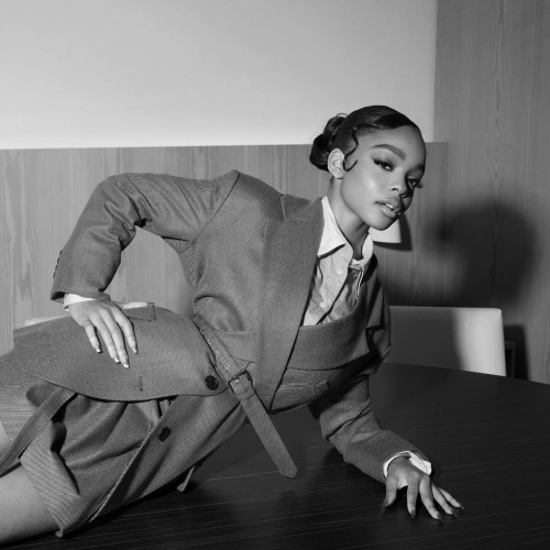 Marsai Martin Chic Poses at Photoshoot, April 2025 2