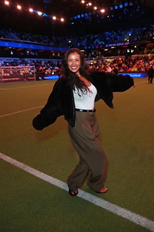 Maya Jama at Baller League UK Event in London, March 2025 5