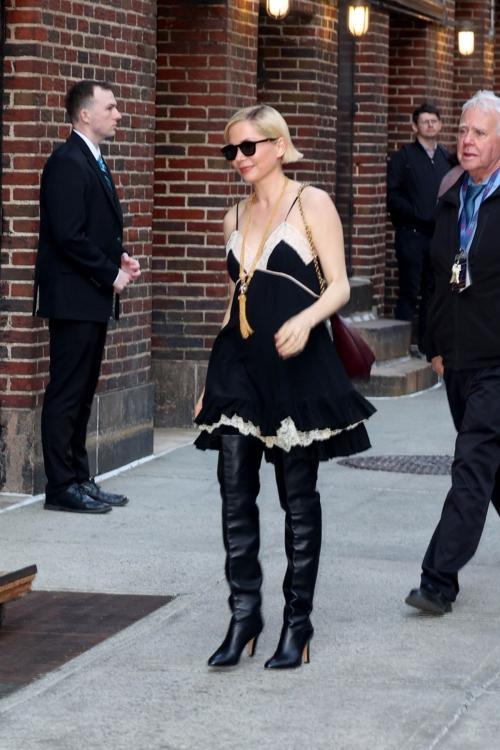 Michelle Williams at The Late Show with Stephen Colbert, April 2025 1