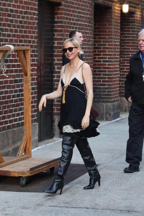 Michelle Williams at The Late Show with Stephen Colbert, April 2025 2