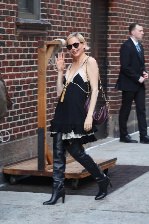 Michelle Williams at The Late Show with Stephen Colbert, April 2025 6