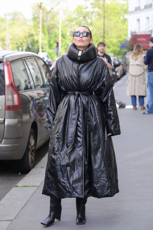 Miley Cyrus Stuns in Alaia After Visit to Saint Germain, Paris, April 2025 6