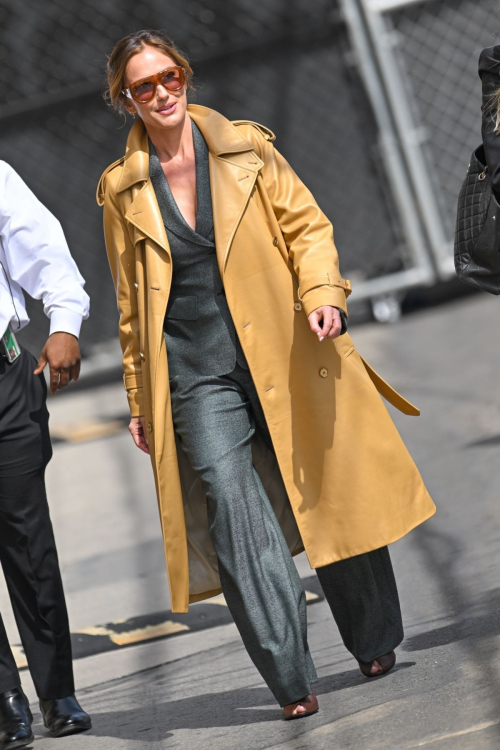 Minka Kelly Arrives at Jimmy Kimmel Live, April 2025 3