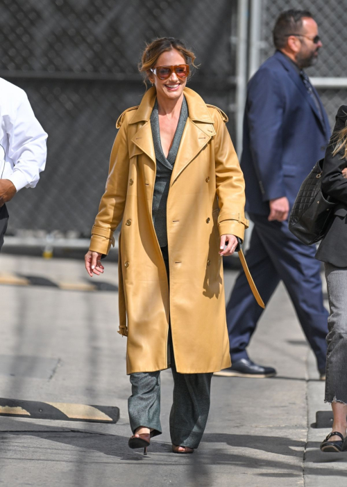 Minka Kelly Arrives at Jimmy Kimmel Live, April 2025 5