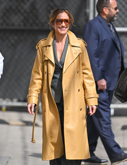Minka Kelly Arrives at Jimmy Kimmel Live, April 2025 6