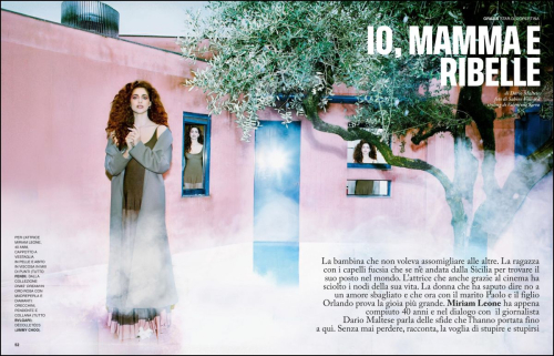 Miriam Leone in Grazia Italy, April 2025 1