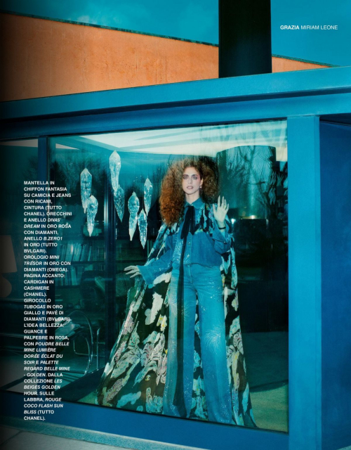 Miriam Leone in Grazia Italy, April 2025 5