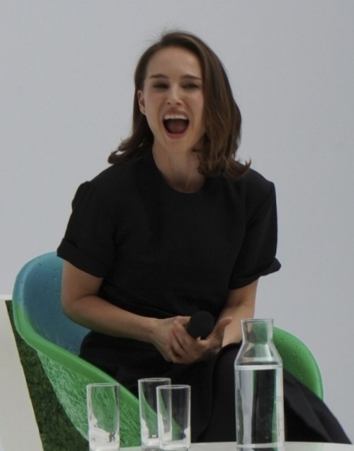 Natalie Portman at Change Now Event in Paris, April 2025