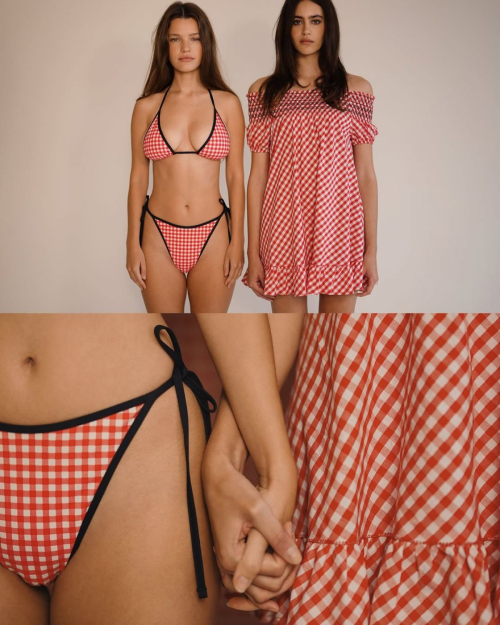 Olga Obumova for Frankies Bikinis Campaign, May 2025 4