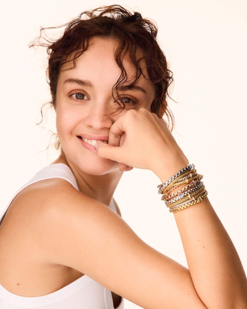 Olivia Cooke for FOPE Jewelry Campaign, April 2025 2