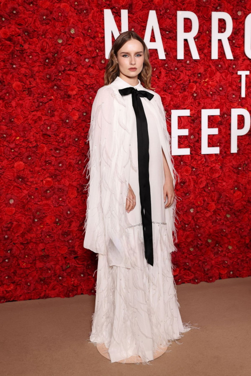 Olivia DeJonge at The Narrow Road Premiere, April 2025